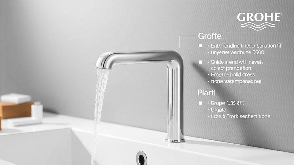 Смеситель Grohe BauEdge: характеристики. Экологичность и экономия воды