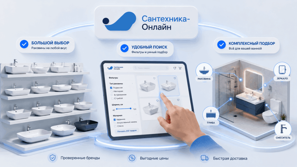 Почему Сантехника-Онлайн особенно популярна