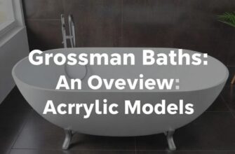 Ванны Grossman: обзор акриловых моделей для современной ванной